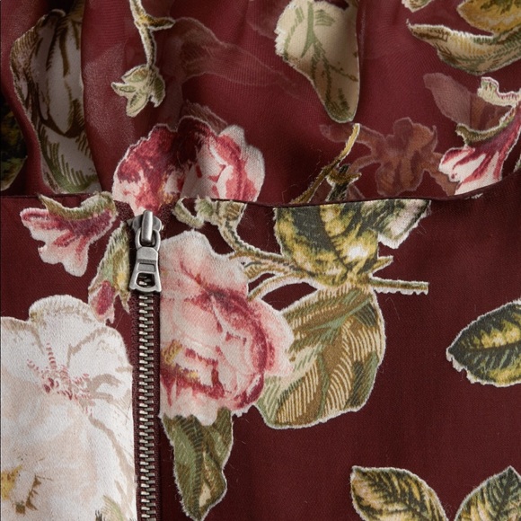 Alice and Olivia flutter sleeve ruffle dress - Picture 6 of 7